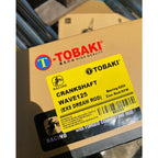 TOBAKI X CRANKSHAFT+FORGED CONNECTING ROD (WAVE 125 BODY)JACK 4MM 5MM WAVE100/EX5 DREAM  CLASS EX5