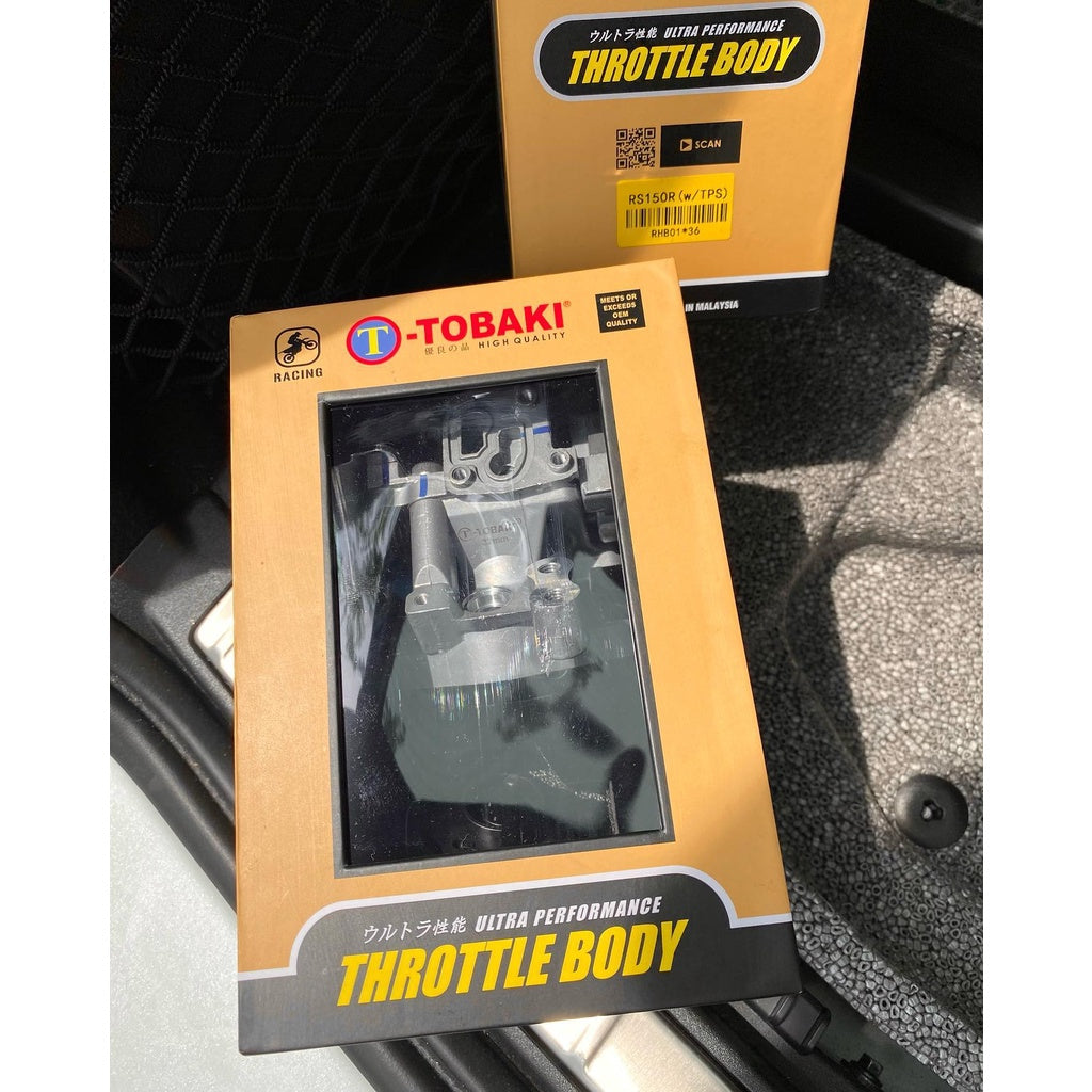 TOBAKI X THROTTLE BODY WITH INLET RACING