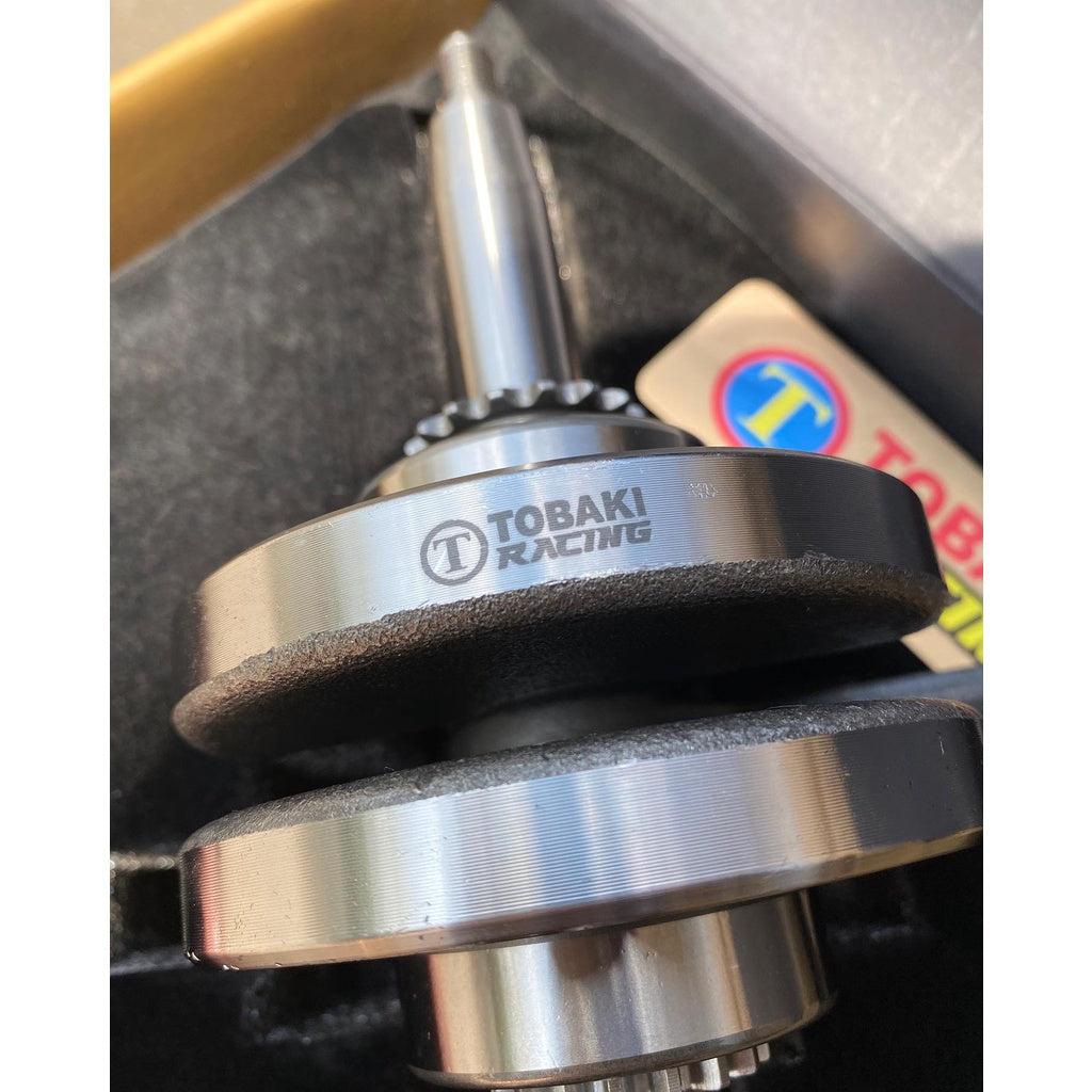 TOBAKI X CRANKSHAFT+FORGED CONNECTING ROD (WAVE 125 BODY)JACK 4MM 5MM WAVE100/EX5 DREAM  CLASS EX5