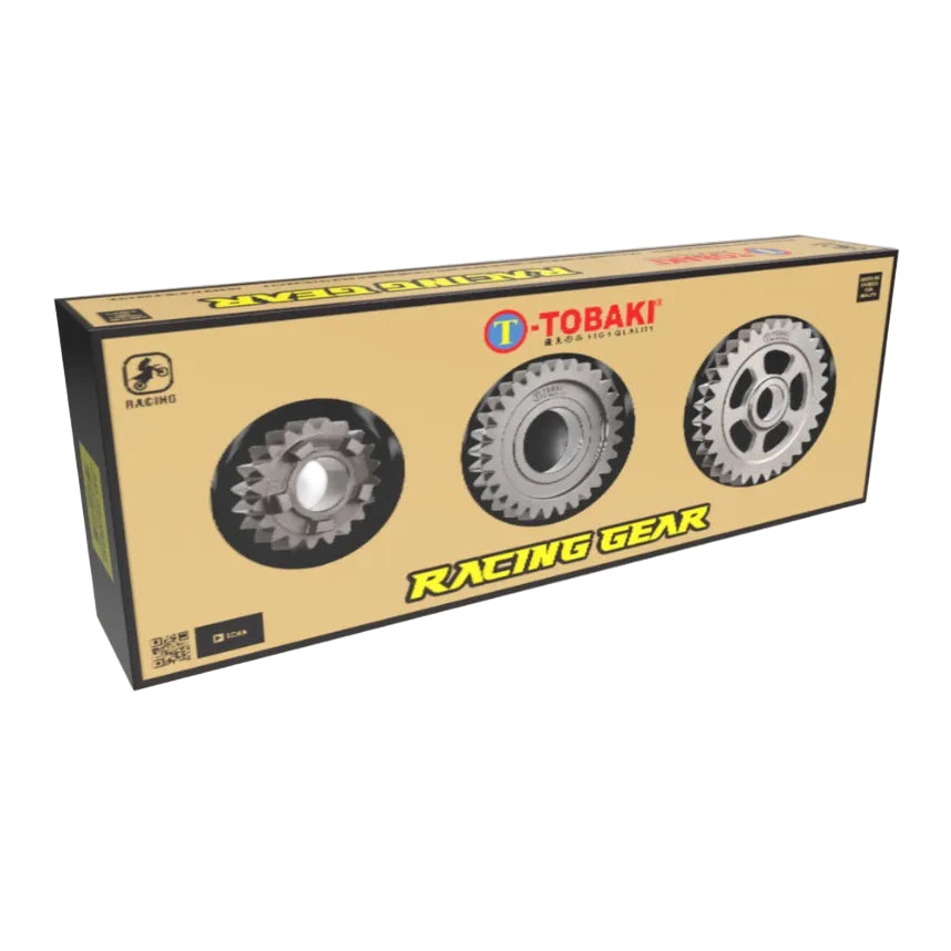 TOBAKI X GEAR (3PCS) LC135 4SPEED 1ST-31T 2ND-29T 4TH-20T / 1-31T, 2-29T, 4-21T