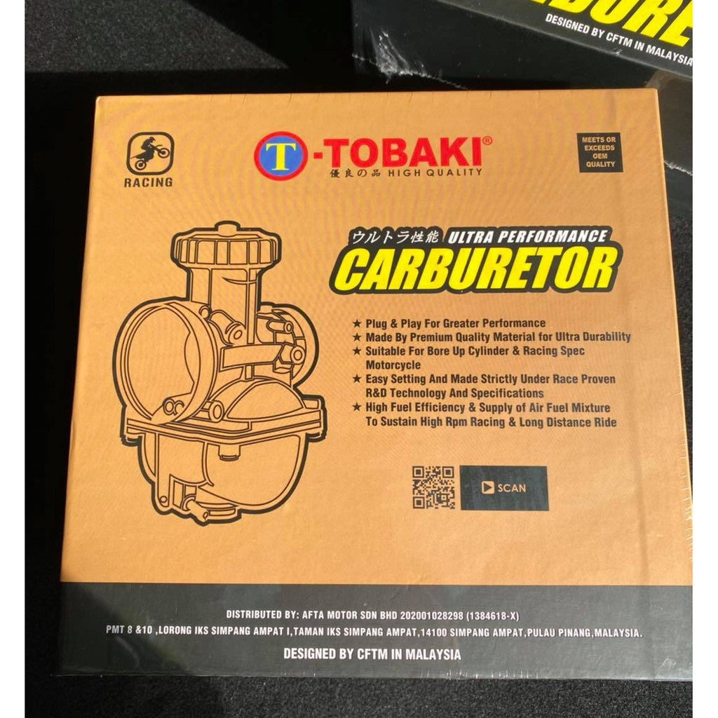 TOBAKI X CARBURETOR WAVE125