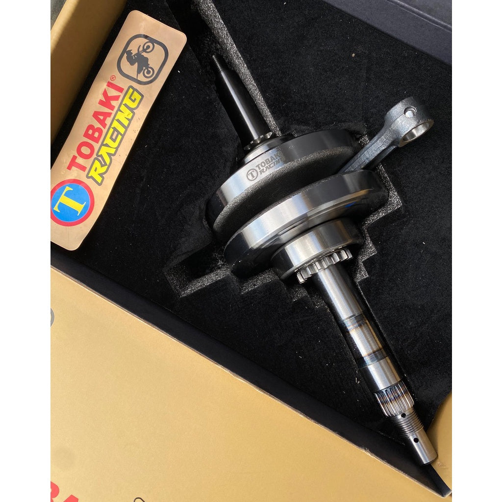 TOBAKI X CRANKSHAFT+FORGED CONNECTING ROD (WAVE 125 BODY)JACK 4MM 5MM WAVE100/EX5 DREAM  CLASS EX5