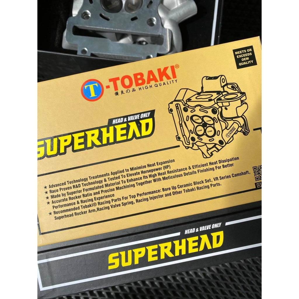 TOBAKI X SUPERHEAD WITH VALVES