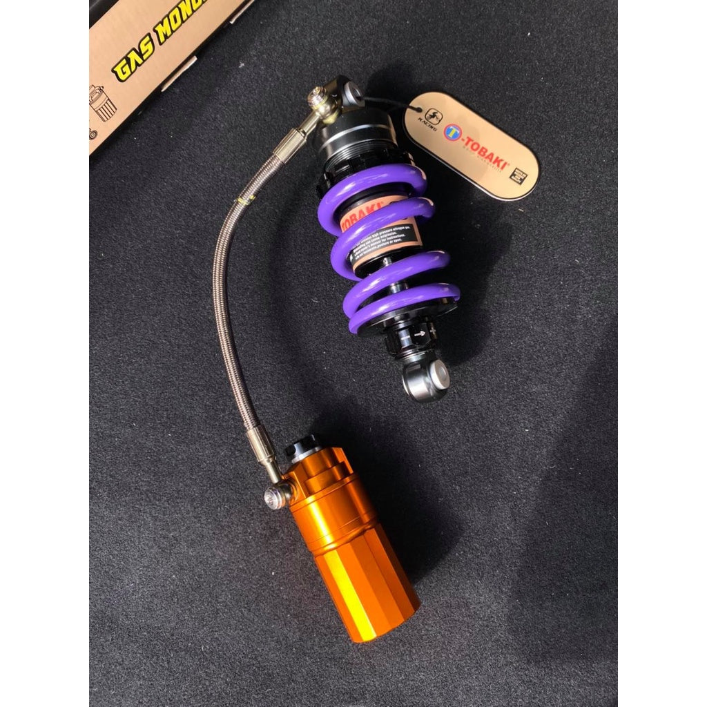TOBAKI X 360° ROTATABLE GAS MONOSHOCK ABSORBER Y15ZR/Y16ZR 205MM