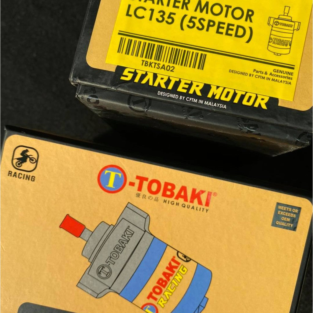 TOBAKI X STARTER MOTOR