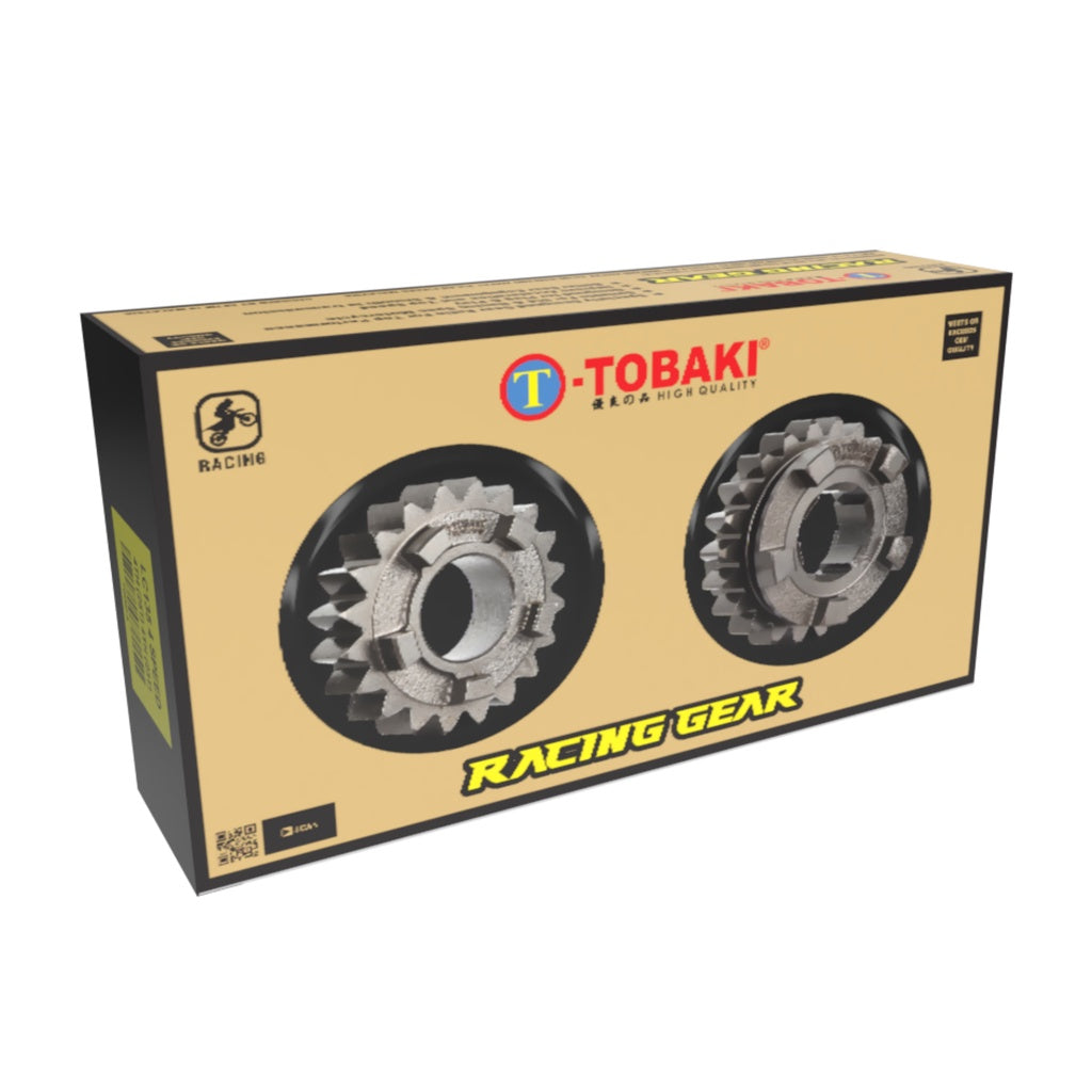 TOBAKI X GEAR (2PCS) LC135 4SPEED 4TH-20T 4TH-22T