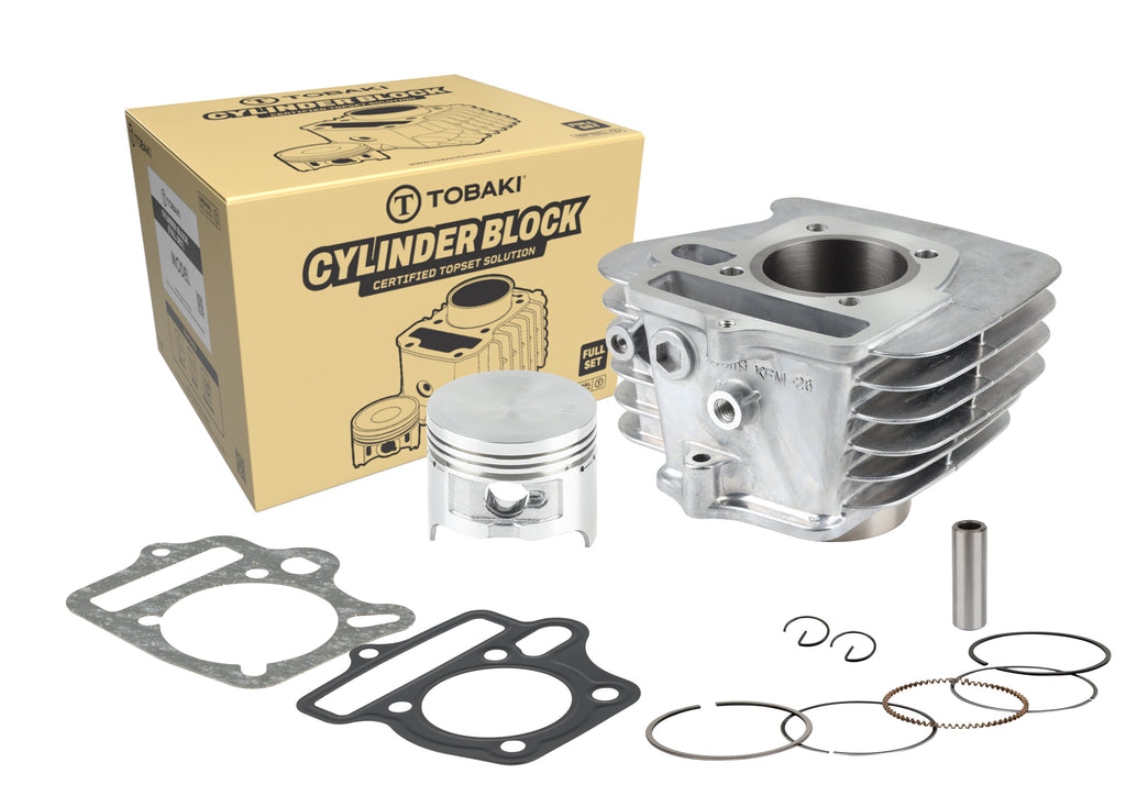 TOBAKI BLOCK & PISTON & RING KIT & GASKET SET MODEL HONDA | MODENAS | SYM