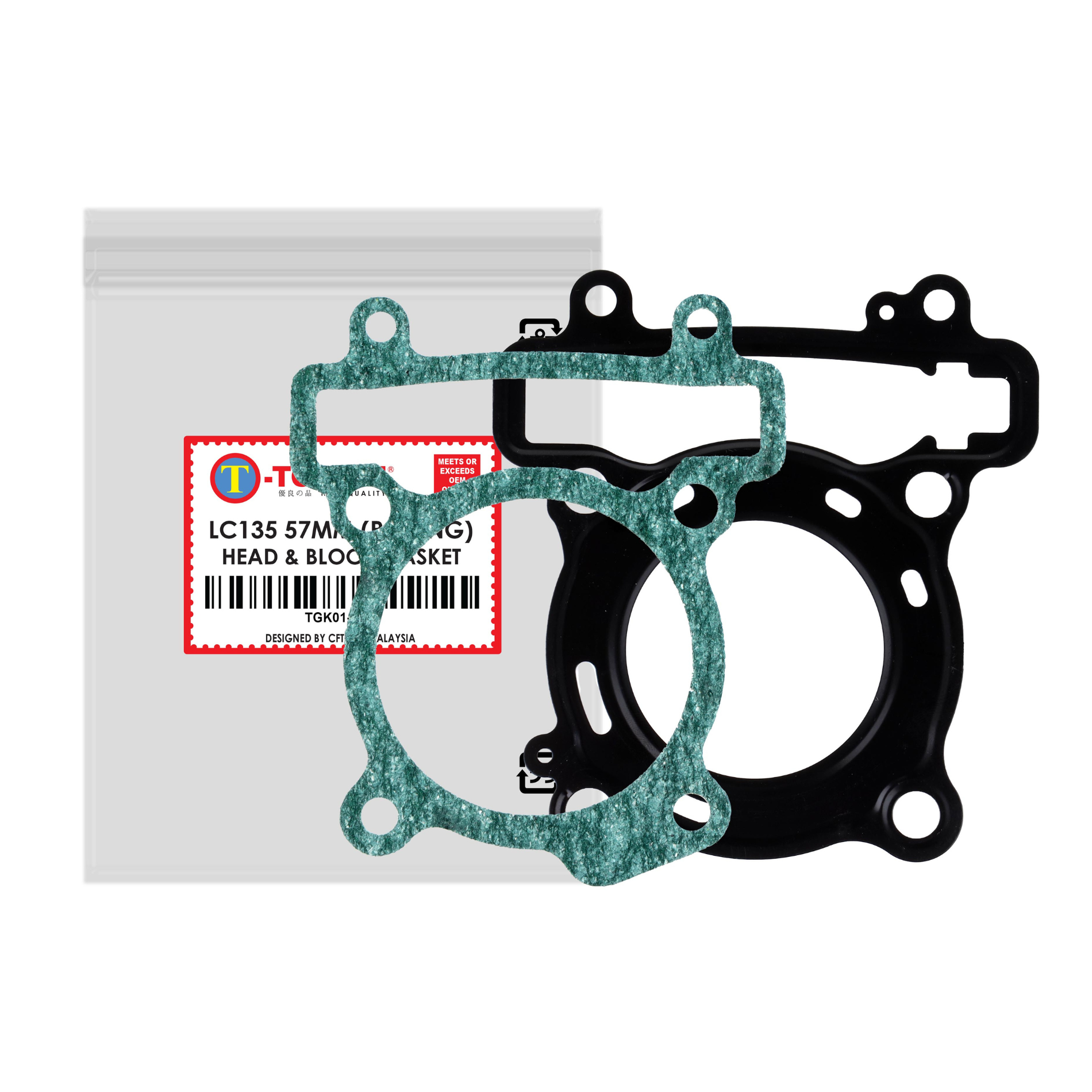 TOBAKI X HEAD & BLOCK GASKET