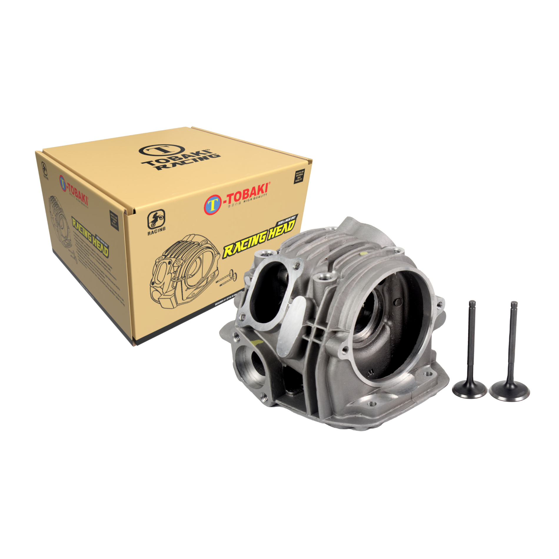 TOBAKI X CYLINDER HEAD WITH VALVE