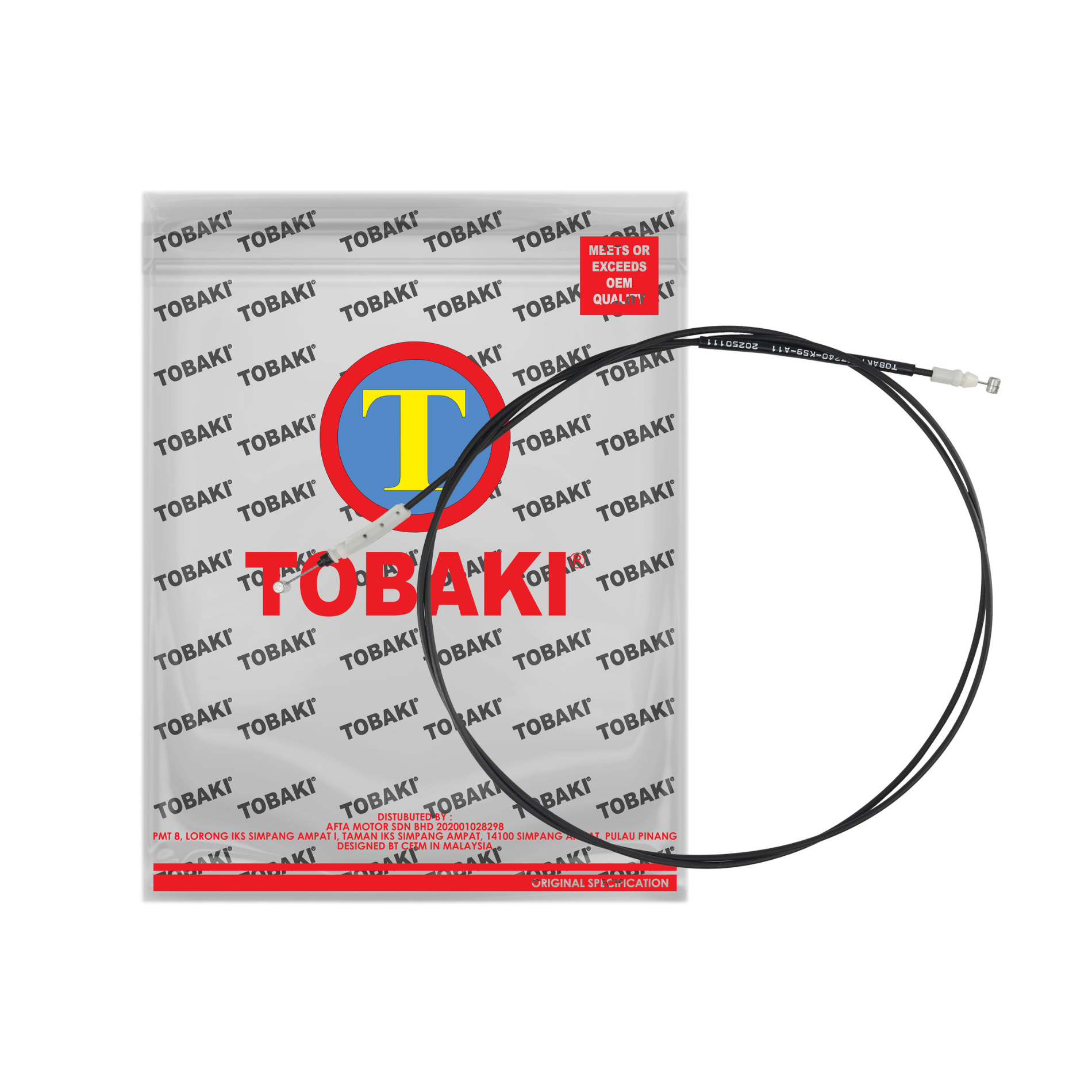 TOBAKI CABLE SEAT LOCK