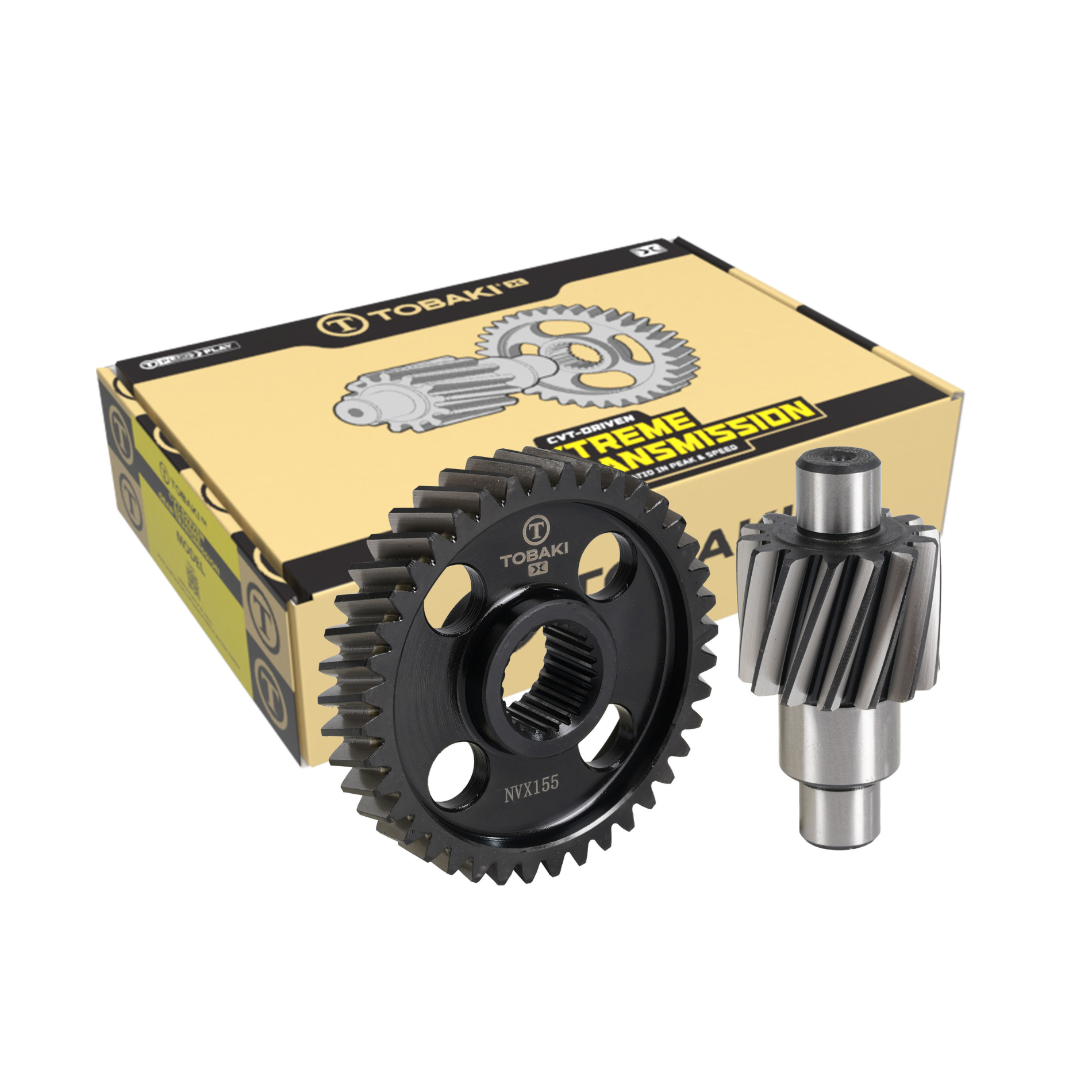 TOBAKI X CVT DRIVEN:EXTREME GEAR TRANSMISSION