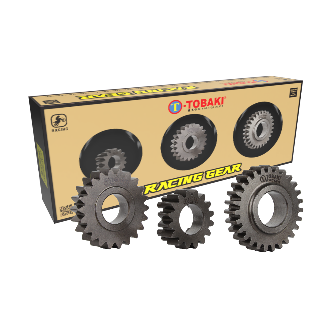 TOBAKI X GEAR (3PCS) EX5 DREAM/EX5 2ND-16T 3RD-27T 4TH-22T / 2ND-16T , 3RD-27T , 4TH-23T