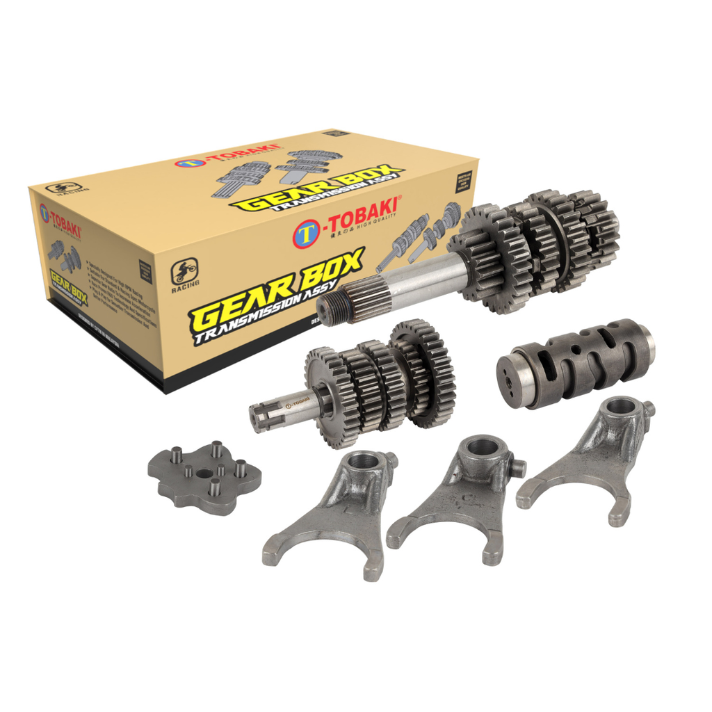 TOBAKI X GEAR BOX TRANSMISSION ASSY WAVE125( MODIFY 5 SPEED)