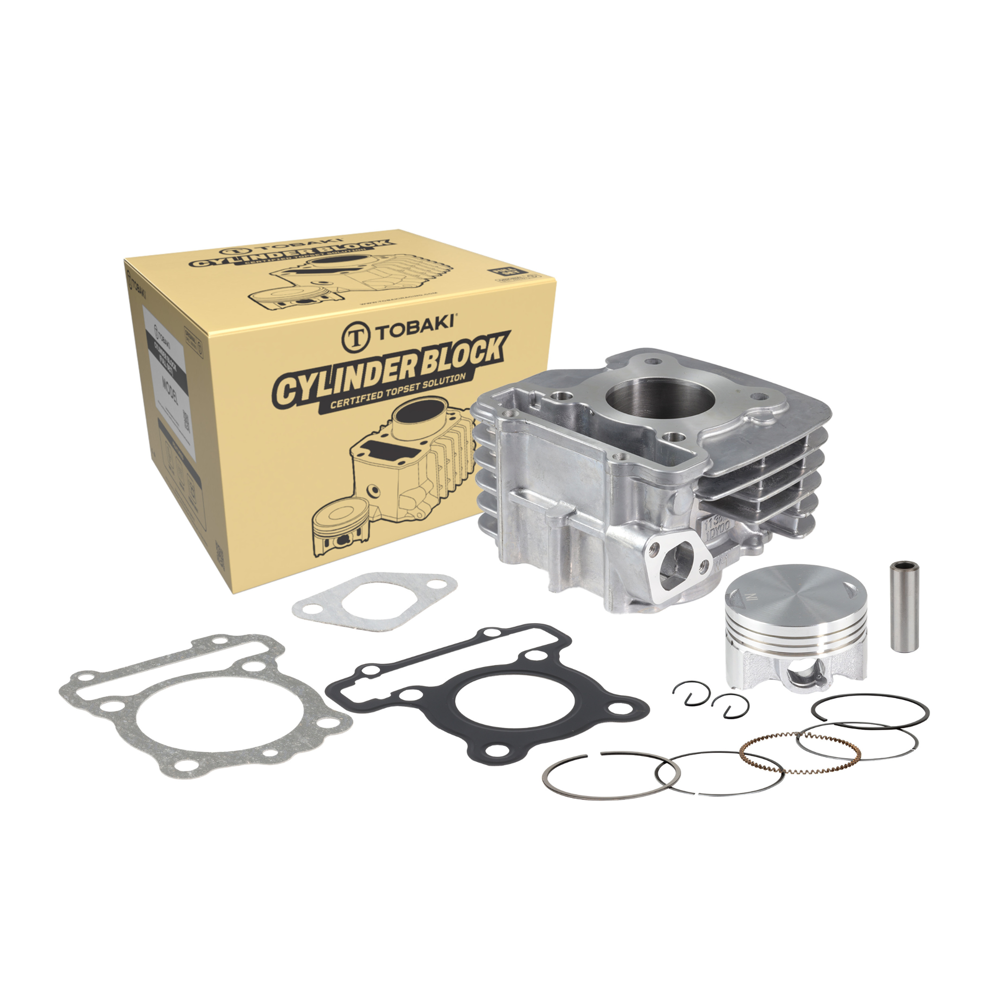 TOBAKI BLOCK & PISTON RING KIT GASKET SET MODEL YAMAHA | SUZUKI
