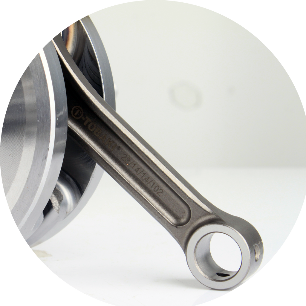 TOBAKI X CRANKSHAFT + FORGED CONNECTING ROD LC135 4 SPEED JACK (4MM/6MM)