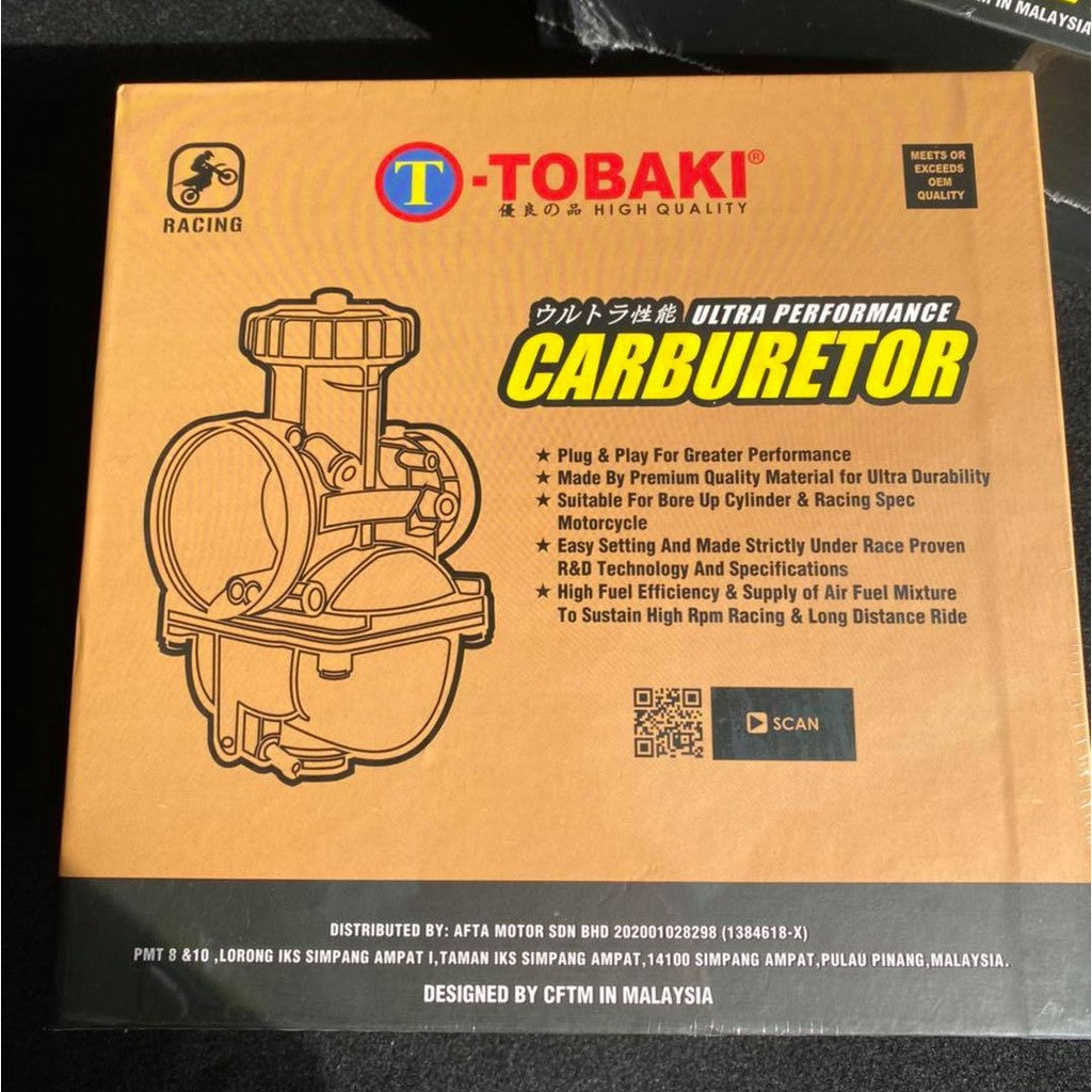 TOBAKI X CARBURETOR WAVE125/W INLET PIPE