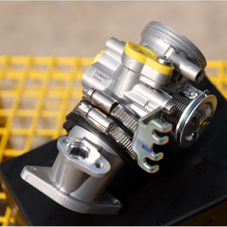 TOBAKI X THROTTLE BODY DOUBLE INJECTOR /W INLET PIPE RACING Y15ZR