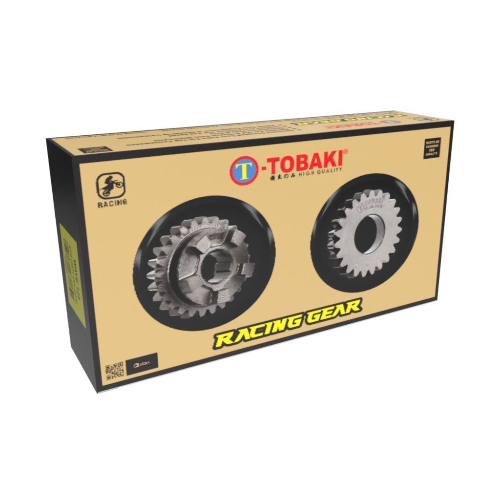 TOBAKI X GEAR WAVE125 4TH-25T 4TH-23T (2 PCS)