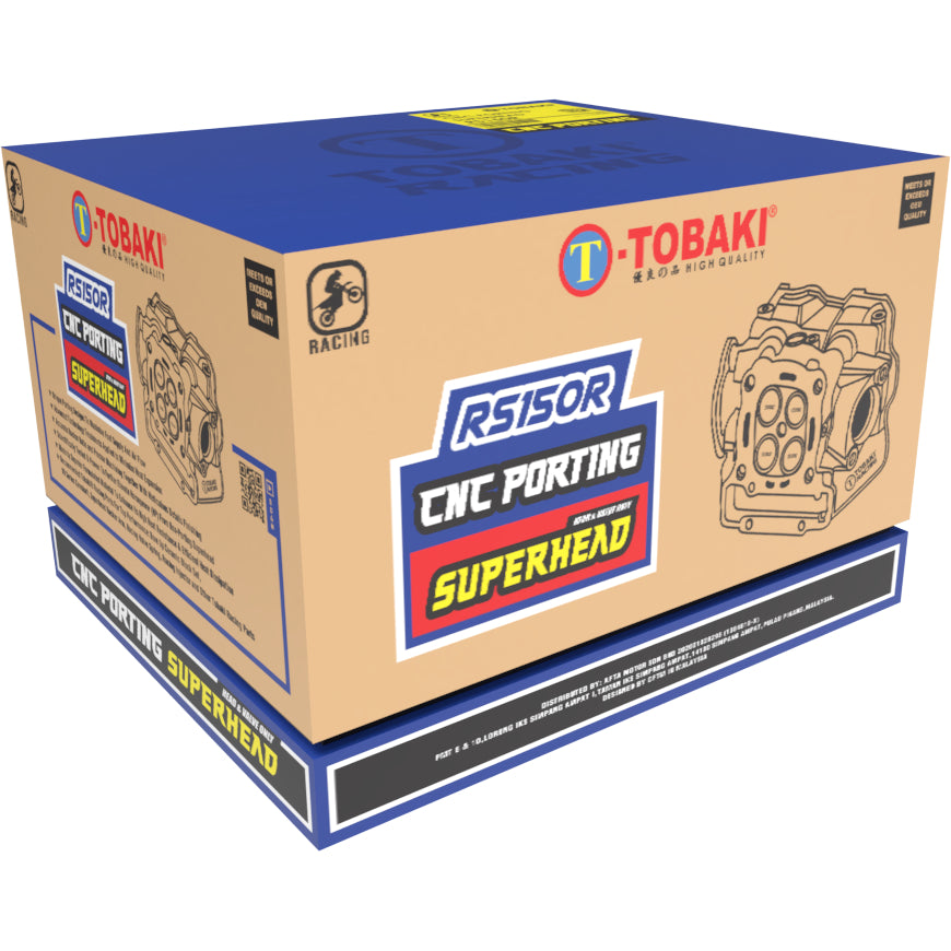 TOBAKI X GOLF CNC PORTING SUPERHEAD WITH VALVES RS150R 20/23 22/25