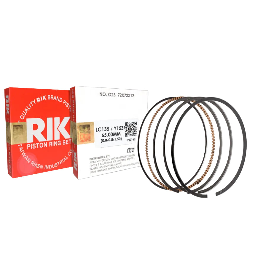 TOBAKI X RIKEN RACING PISTON RING SET