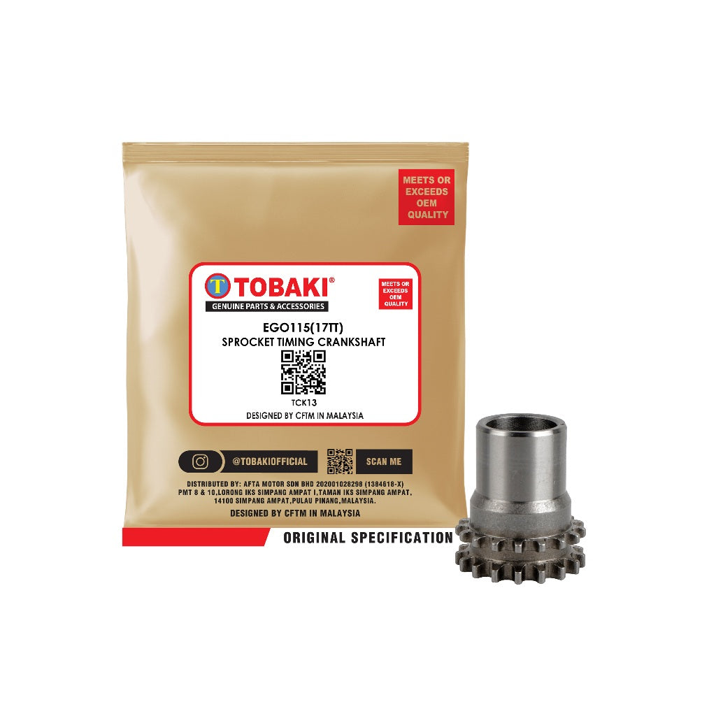 TOBAKI SPROCKET TIMING CRANKSHAFT