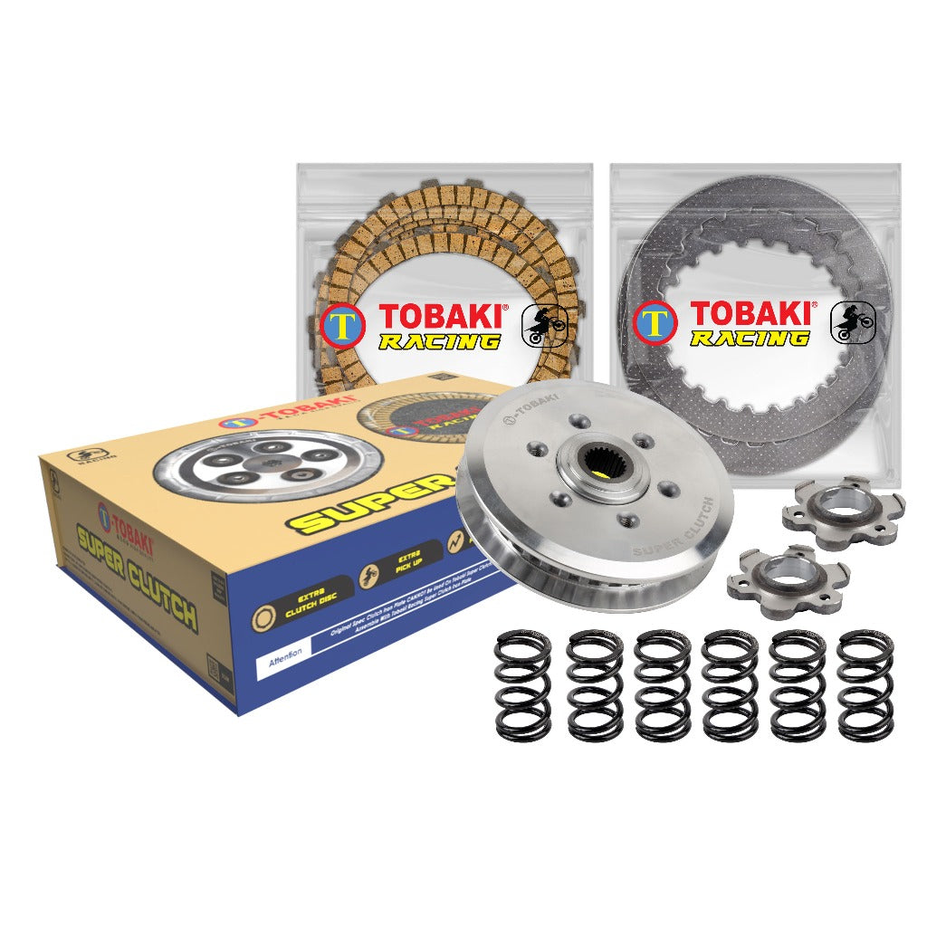 TOBAKI X SUPER CLUTCH SET - SUPER CLUTCH + CLUTCH DISC + IRON PLATE