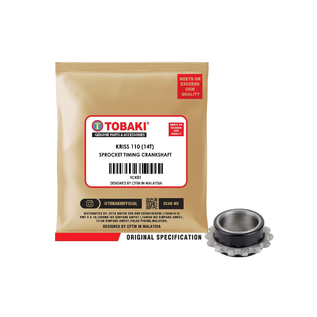 TOBAKI SPROCKET TIMING CRANKSHAFT