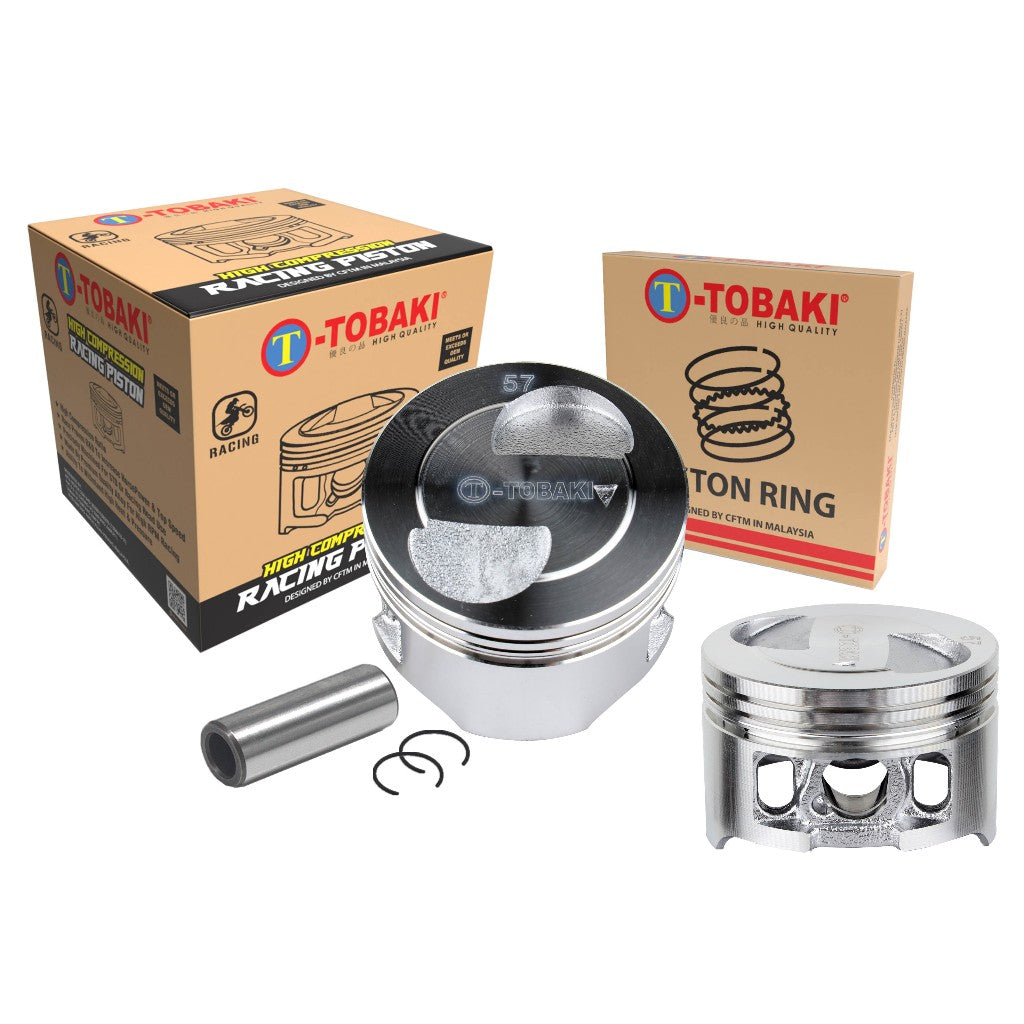 TOBAKI X HIGH COMPRESSION PISTON KIT