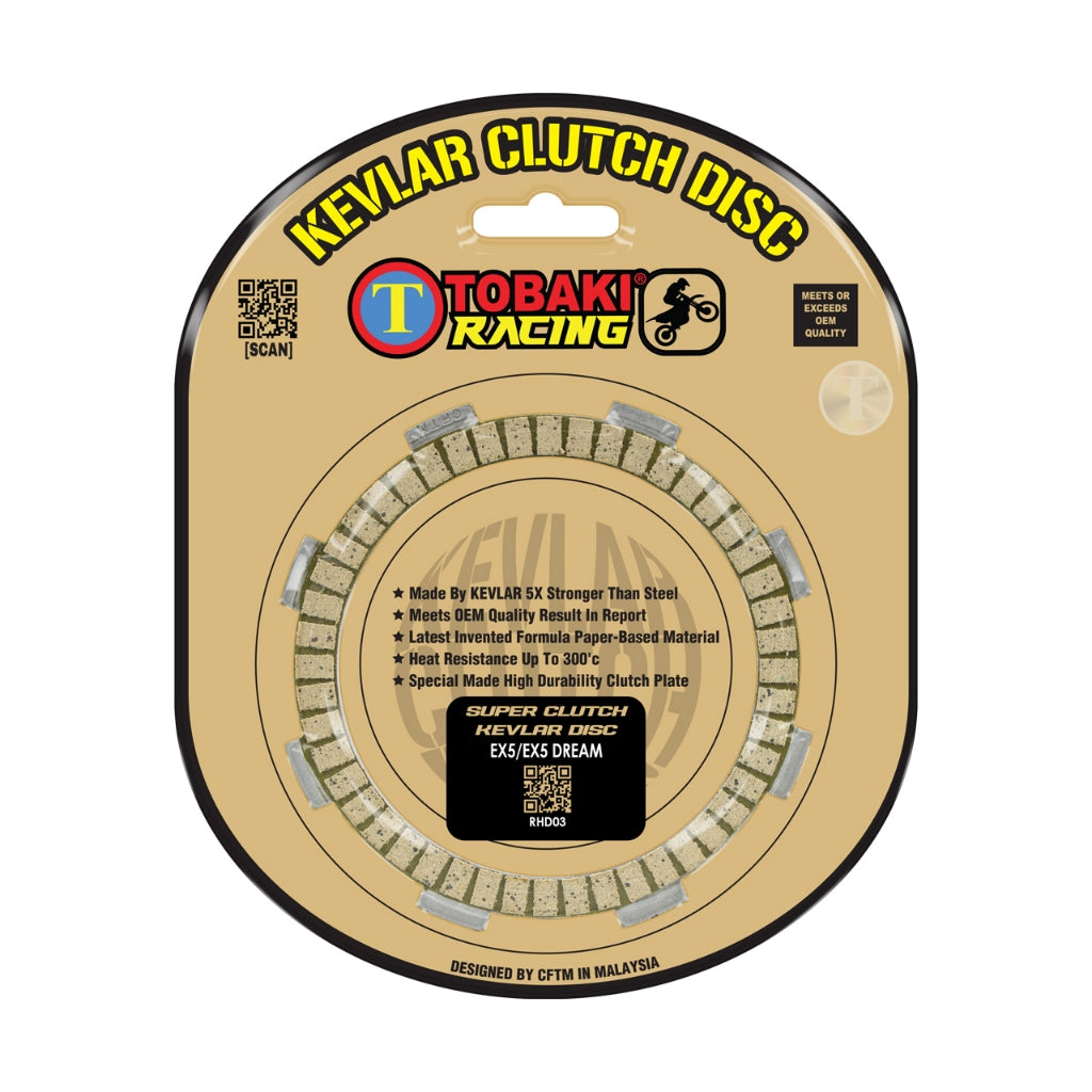 TOBAKI X SUPER CLUTCH KEVLAR DISC