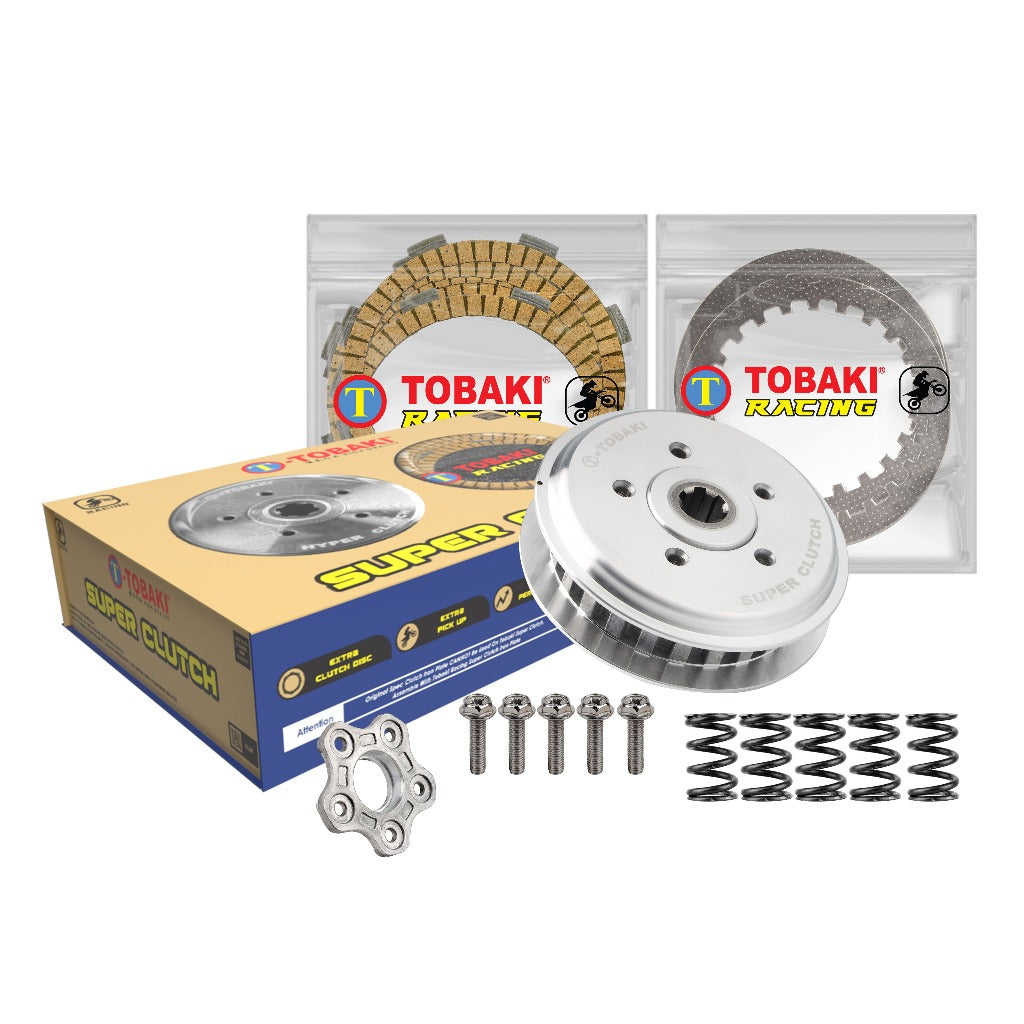 TOBAKI X SUPER CLUTCH SET - SUPER CLUTCH + CLUTCH DISC + IRON PLATE