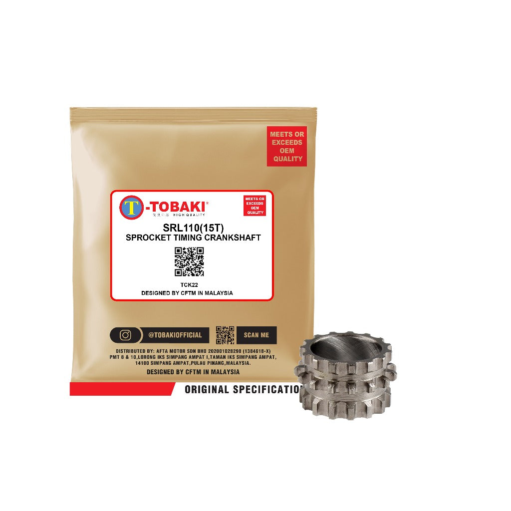 TOBAKI SPROCKET TIMING CRANKSHAFT