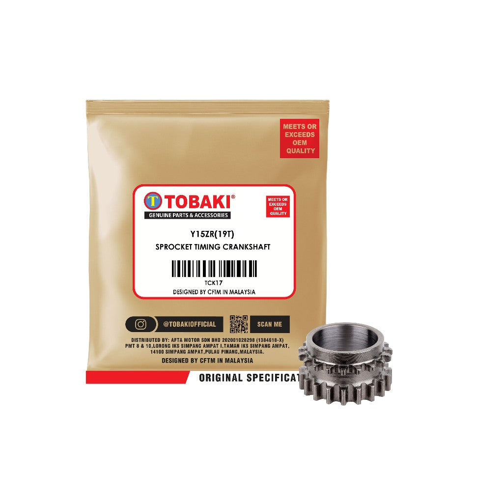 TOBAKI SPROCKET TIMING CRANKSHAFT
