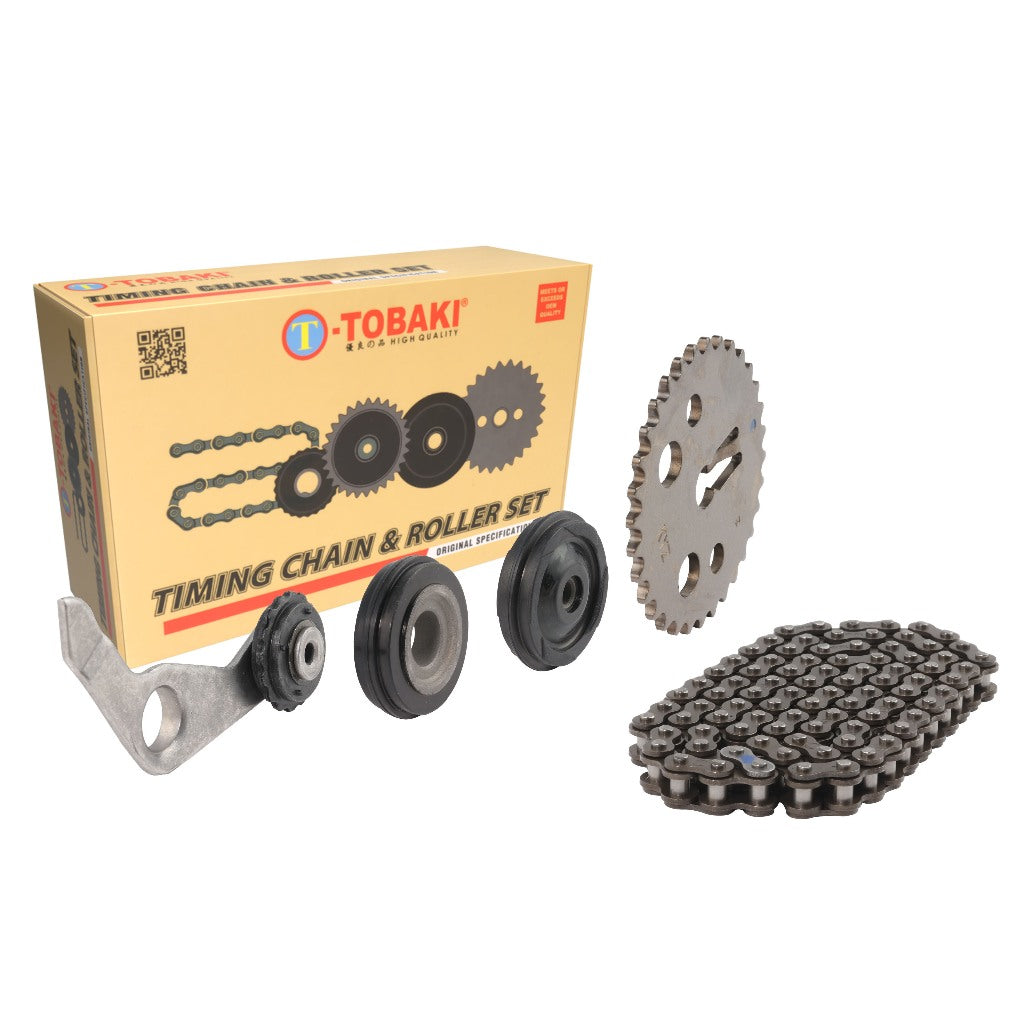 TOBAKI TIMING CHAIN AND ROLLER SET
