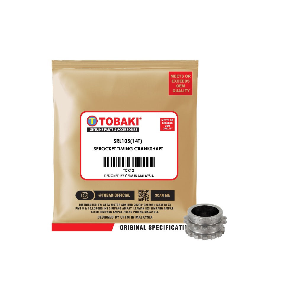 TOBAKI SPROCKET TIMING CRANKSHAFT