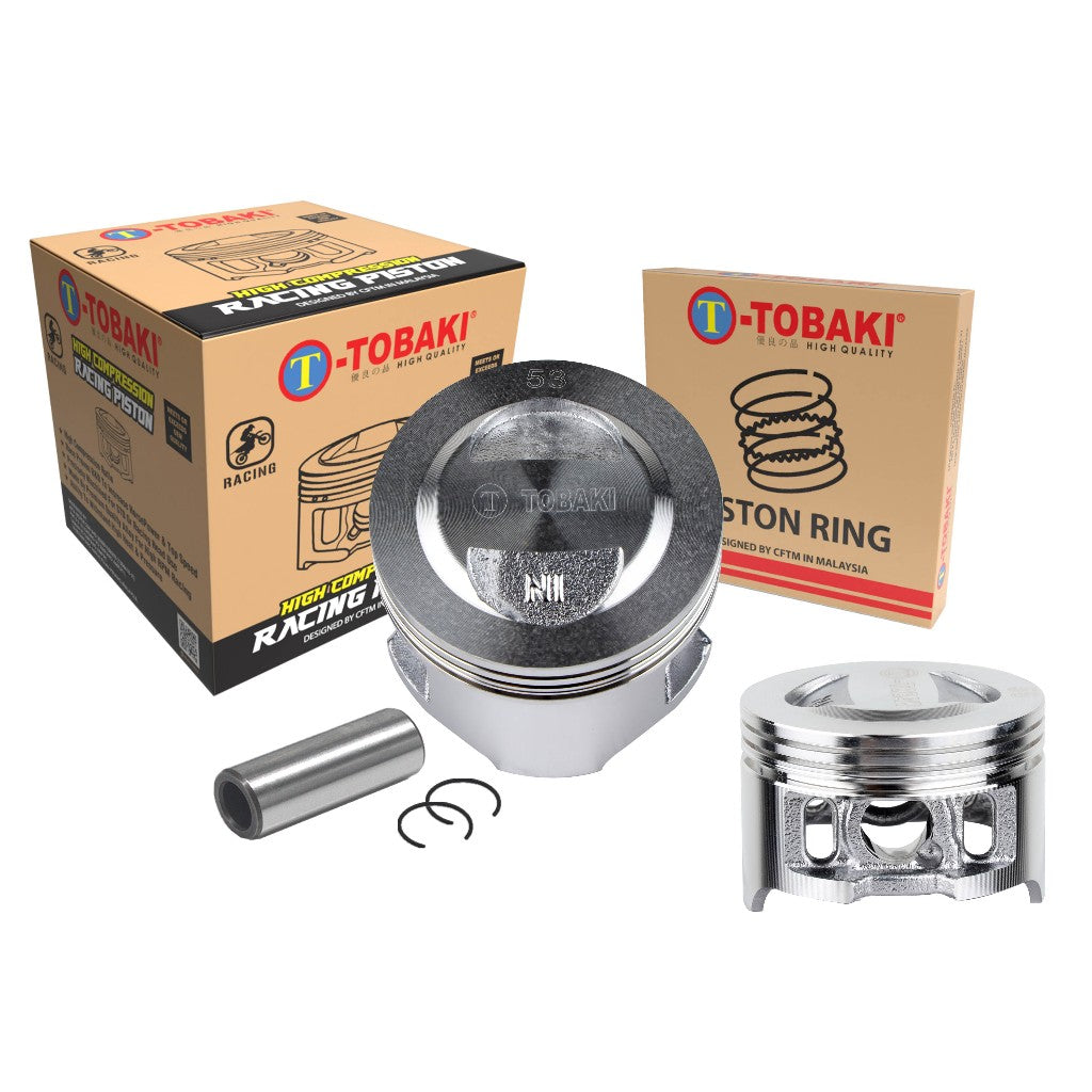 TOBAKI X HIGH COMPRESSION PISTON KIT