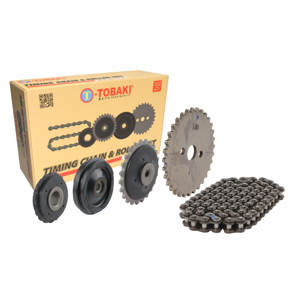 TOBAKI TIMING CHAIN AND ROLLER SET