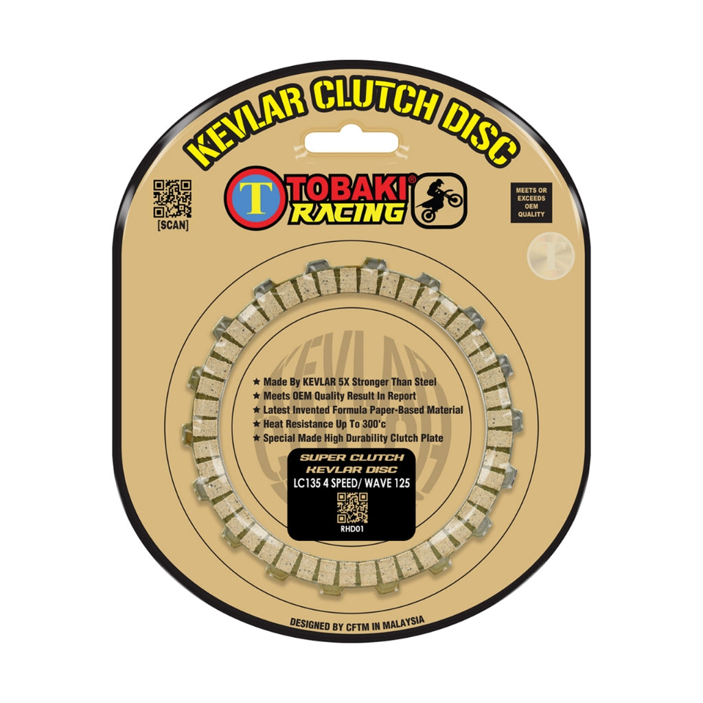 TOBAKI X SUPER CLUTCH KEVLAR DISC