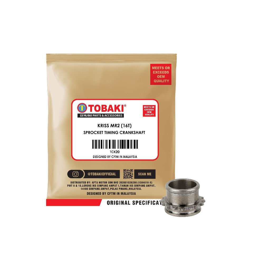 TOBAKI SPROCKET TIMING CRANKSHAFT