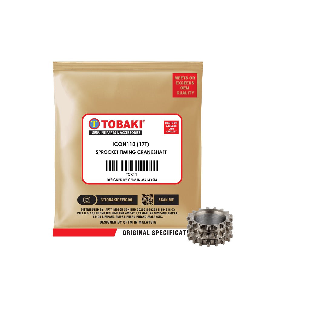 TOBAKI SPROCKET TIMING CRANKSHAFT