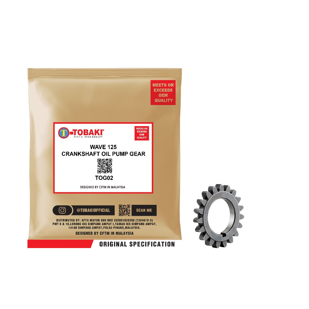 TOBAKI CRANKSHAFT OIL PUMP GEAR