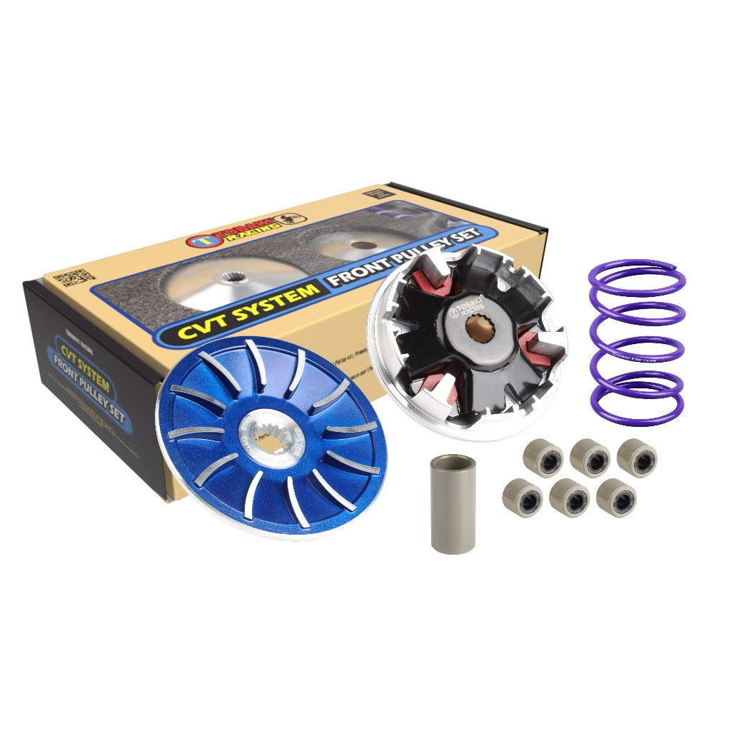 TOBAKI X CVT SYSTEM:FRONT PULLEY SET (CYCLONE SERIES)