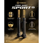 TOBAKI X FORK ASSY SPORT LOWERED STANDARD CUTTING (4CM)