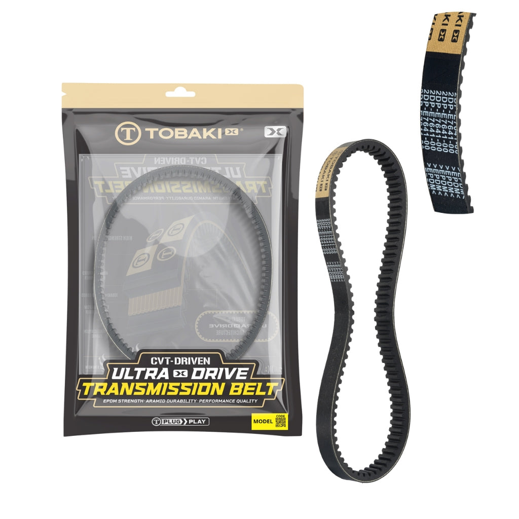 TOBAKI X CVT DRIVEN:ULTRA X DRIVE TRANSMISSION BELT