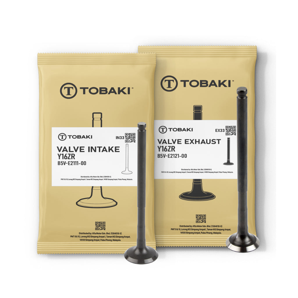 TOBAKI VALVE INTAKE EXHAUST 1SET 2PCS