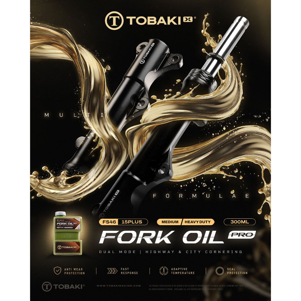 TOBAKI X FORK OIL PRO