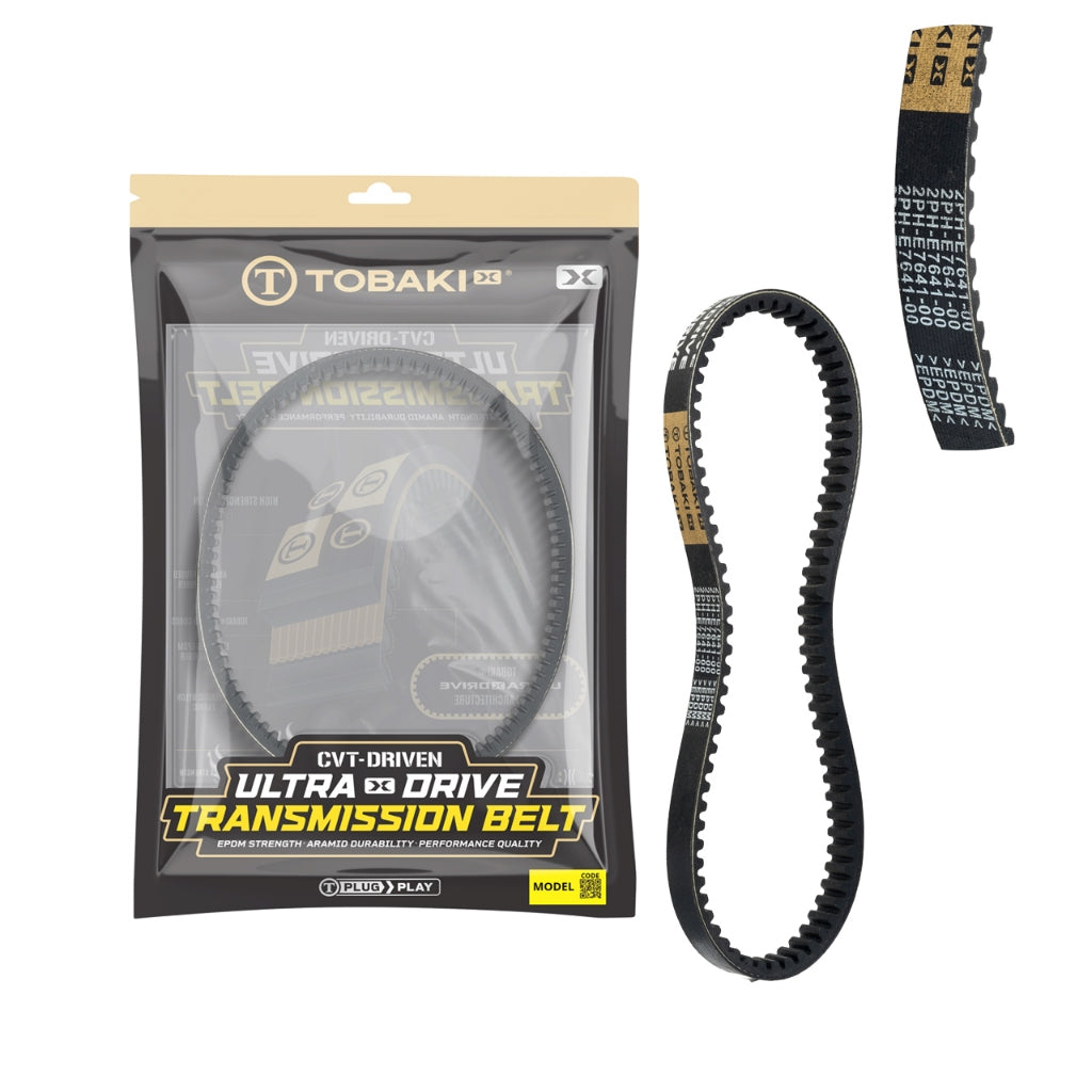 TOBAKI X CVT DRIVEN:ULTRA X DRIVE TRANSMISSION BELT
