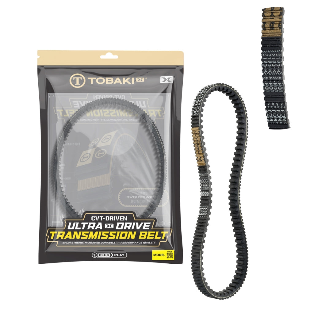 TOBAKI X CVT DRIVEN:ULTRA X DRIVE TRANSMISSION BELT