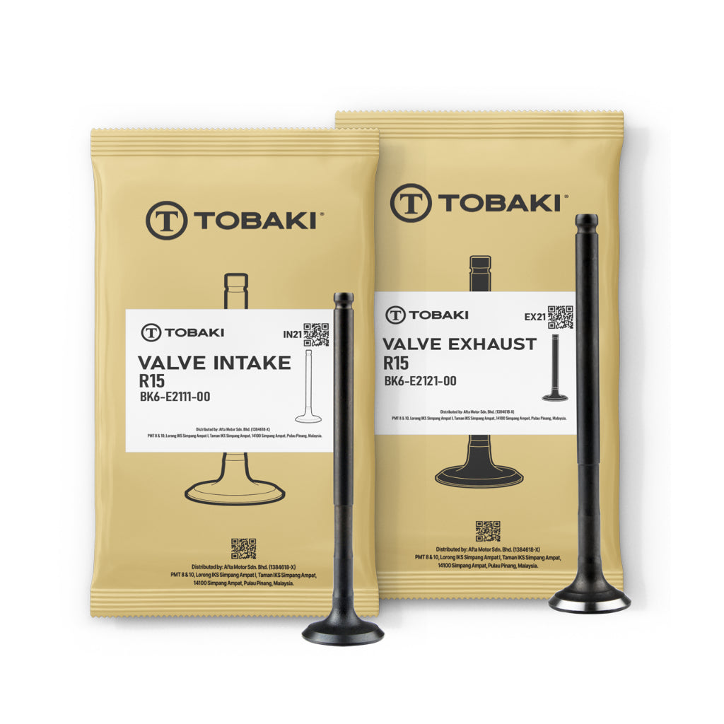 TOBAKI VALVE INTAKE EXHAUST 1SET 2PCS