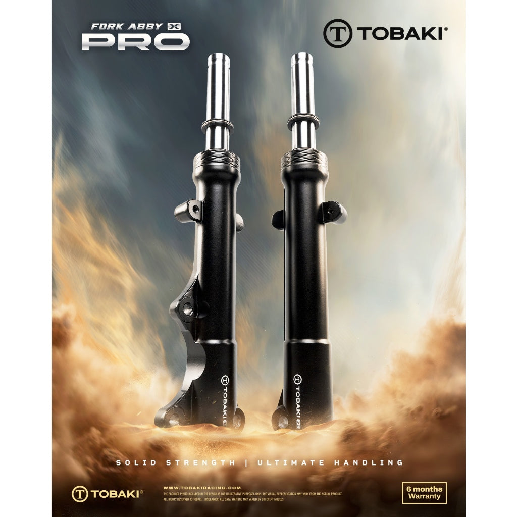 TOBAKI X FORK ASSY PRO LOWERED 4CM