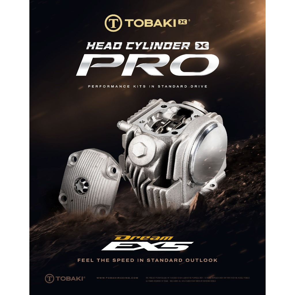 TOBAKI X HEAD CYLINDER PRO (FULL SET)